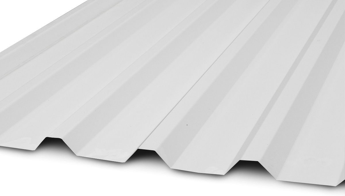Lámina R101 trapezoidal de acero para techos y naves industriales